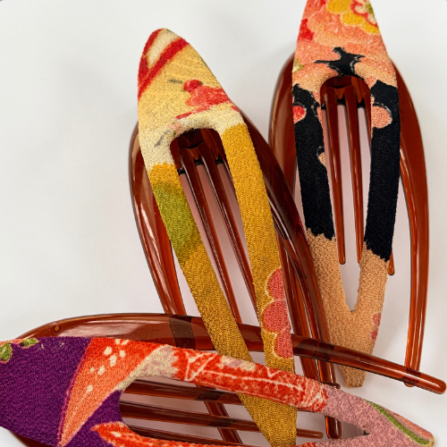 Handmade Thai Cotton Hair Clip – Strong Clasp