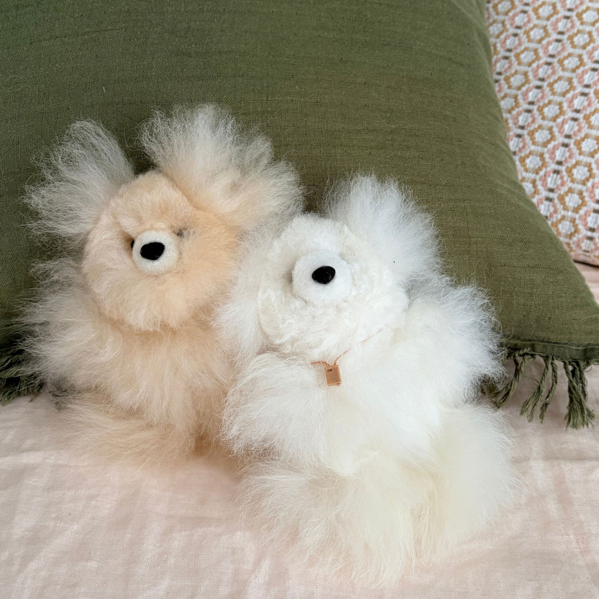 Alpaca Bear Plush 5.5