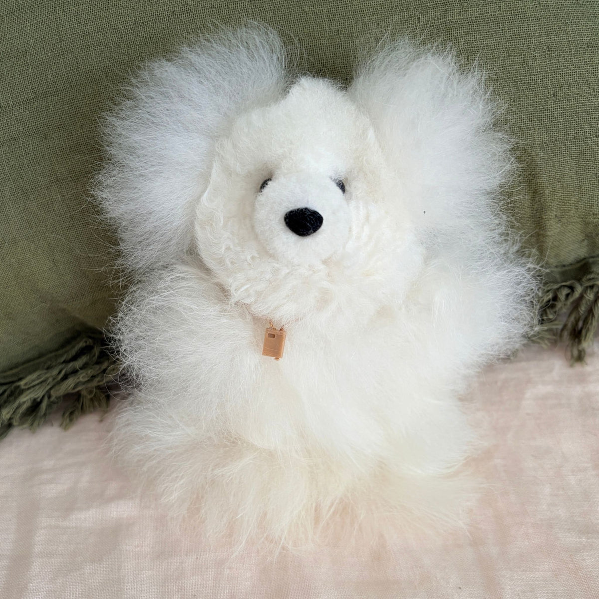 Alpaca Bear Plush 5.5