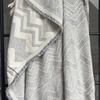 Throw Blanket with Fringe