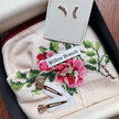 Coffret cadeau Pochette, Boucles d'oreilles grimpantes et pinces à cheveux