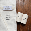 Ensemble salière et poivrière en céramique – Collection Love