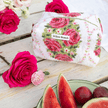 Handmade Rose Print Cosmetic Pouch