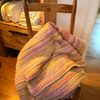 Reyca collection - The Lucie Blanket – Handmade Crochet Throw – Multicolour