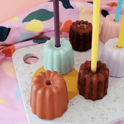 Fluted Candle Holder
