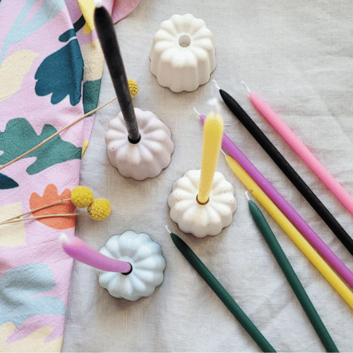 Fluted Candle Holder