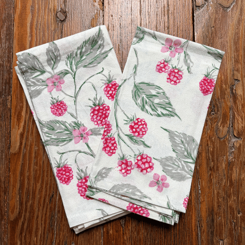 Raspberry Napkins – Set of 4