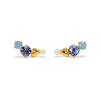 Lover's Tempo - Amorette Climber Earrings - Blue