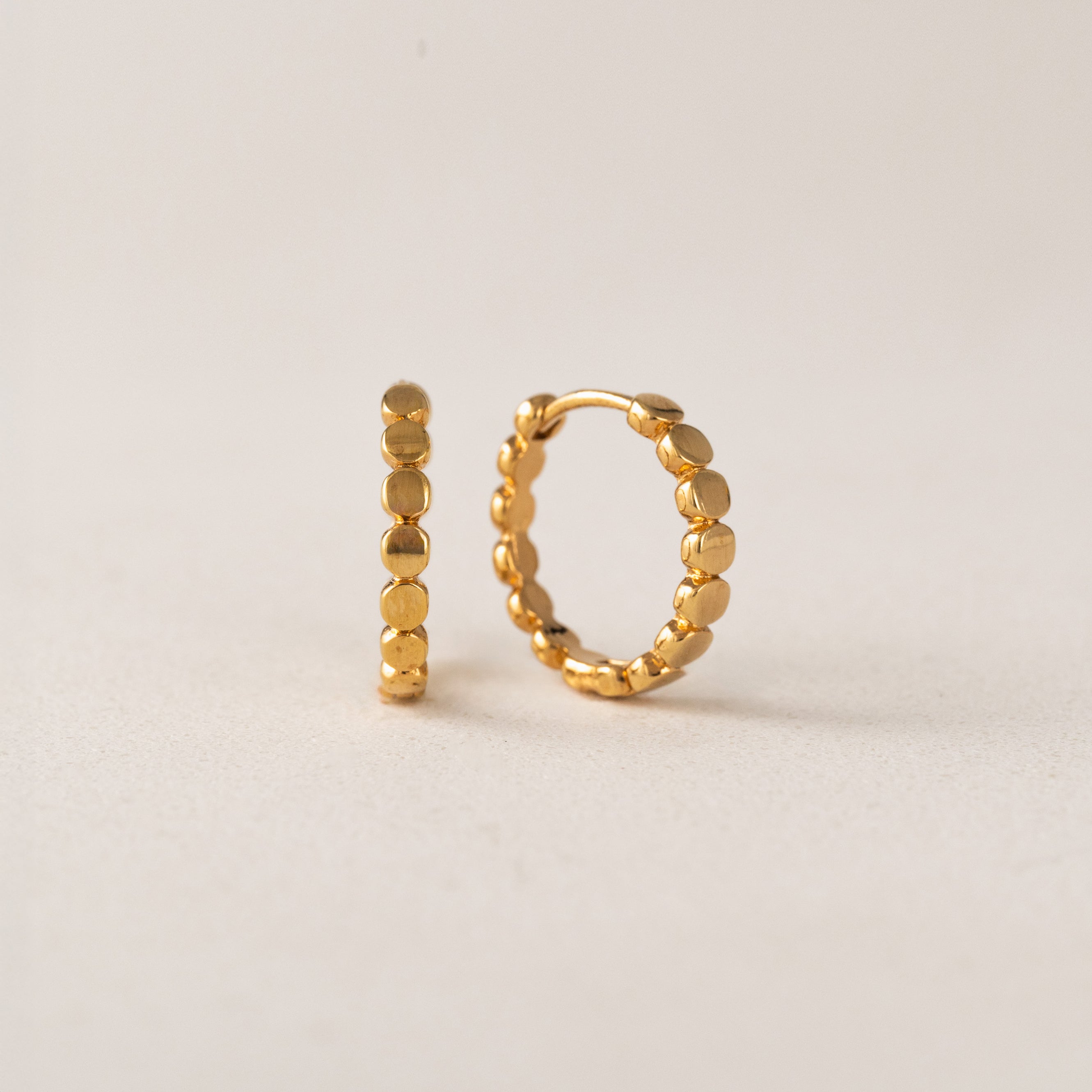 Cleo Hoop Earrings - Gold