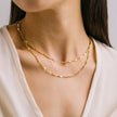 Lover's Tempo - Cleo Layered Necklace - Gold