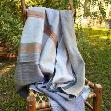 Alpaca Throw Blanket - Earth