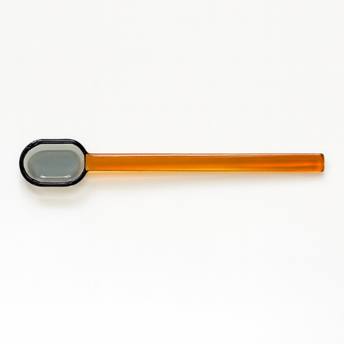 Glass Spoon - Gray & Amber (Sets of 1, 2 & 4)