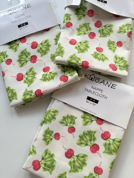 Radish Tablecloth
