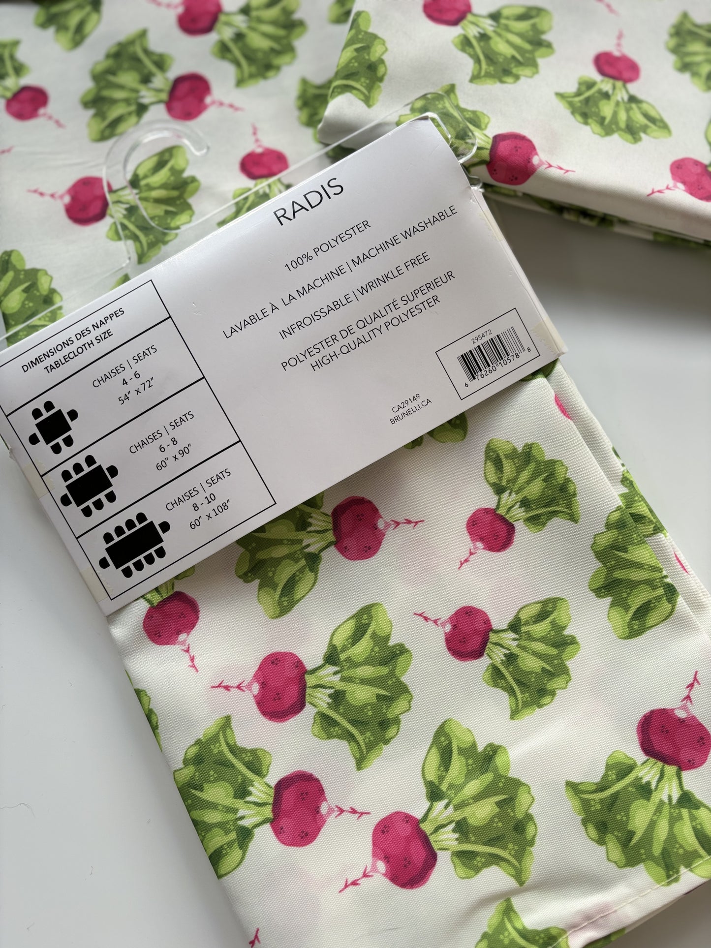Radish Tablecloth