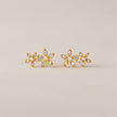 Lover's Tempo - Lily Climber Earrings - Clear