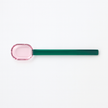 Glass Spoon - Green & Pink (Sets of 1, 2 & 4)