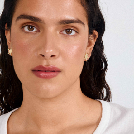 REEF Gold-Plated Starfish Stud Earrings