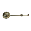 Tea Infuser with push handle - (Light Gold)