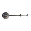 Tea Infuser with Push Handle - (Silver)