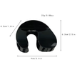 U-Shape Hair Claw Clip- Translucent White