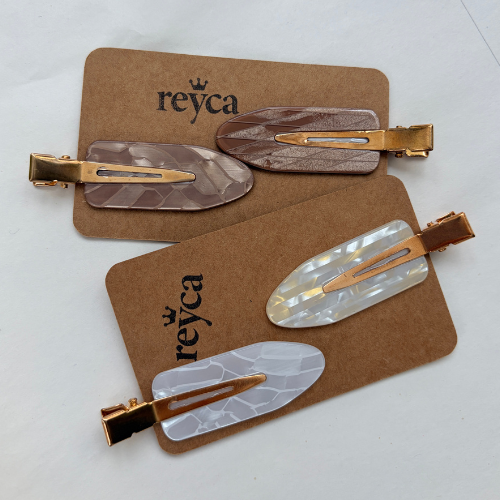 Acrylic No Crease Hair Clips