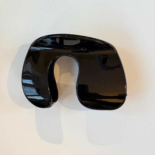 U-Shape Hair Claw Clip - Black