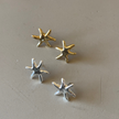 Gold-Plated Starfish Stud Earrings — Mini