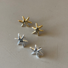 Gold-Plated Starfish Stud Earrings — Mini