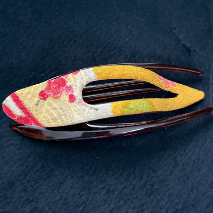 Pince Thai en coton coloré - Jaune