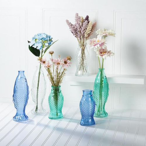 Vase en verre — Grand Poisson