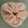 Oversized Korean Pleated Scrunchie - Pink