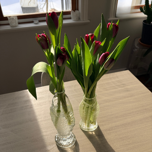 Vase en verre — Grand Poisson