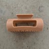 Soft Silicone Hair Claw Clip - Peach