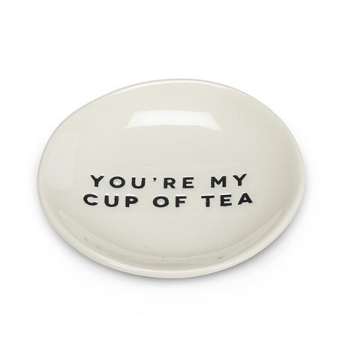 Petite assiette en grès - You're My Cup of Tea -